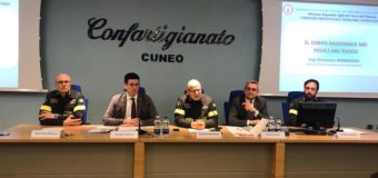 Confartigianato Cuneo e Vigili del fuoco insieme per un incontro sulla sicurezza