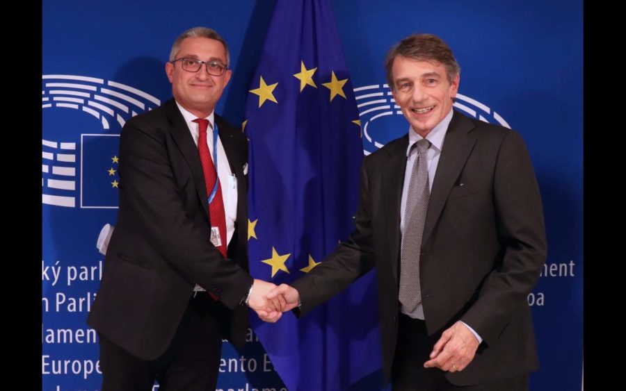 Il Cuneese Luca Crosetto a incontro di Confartigianato con il vicepresidente della Commissione Ue Dombrovkis