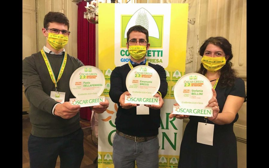 Tre giovani imprenditori agricoli in Provincia di Cuneo premiati da Coldiretti