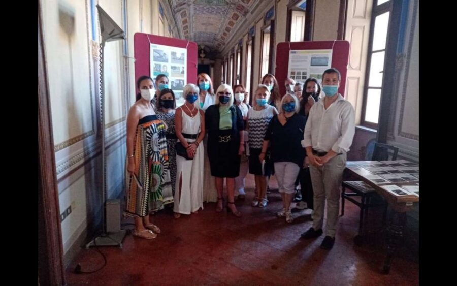 San Damiano D’Asti, la Commissione Pari opportunità della Provincia in visita alla mostra sulle Madri della Repubblica